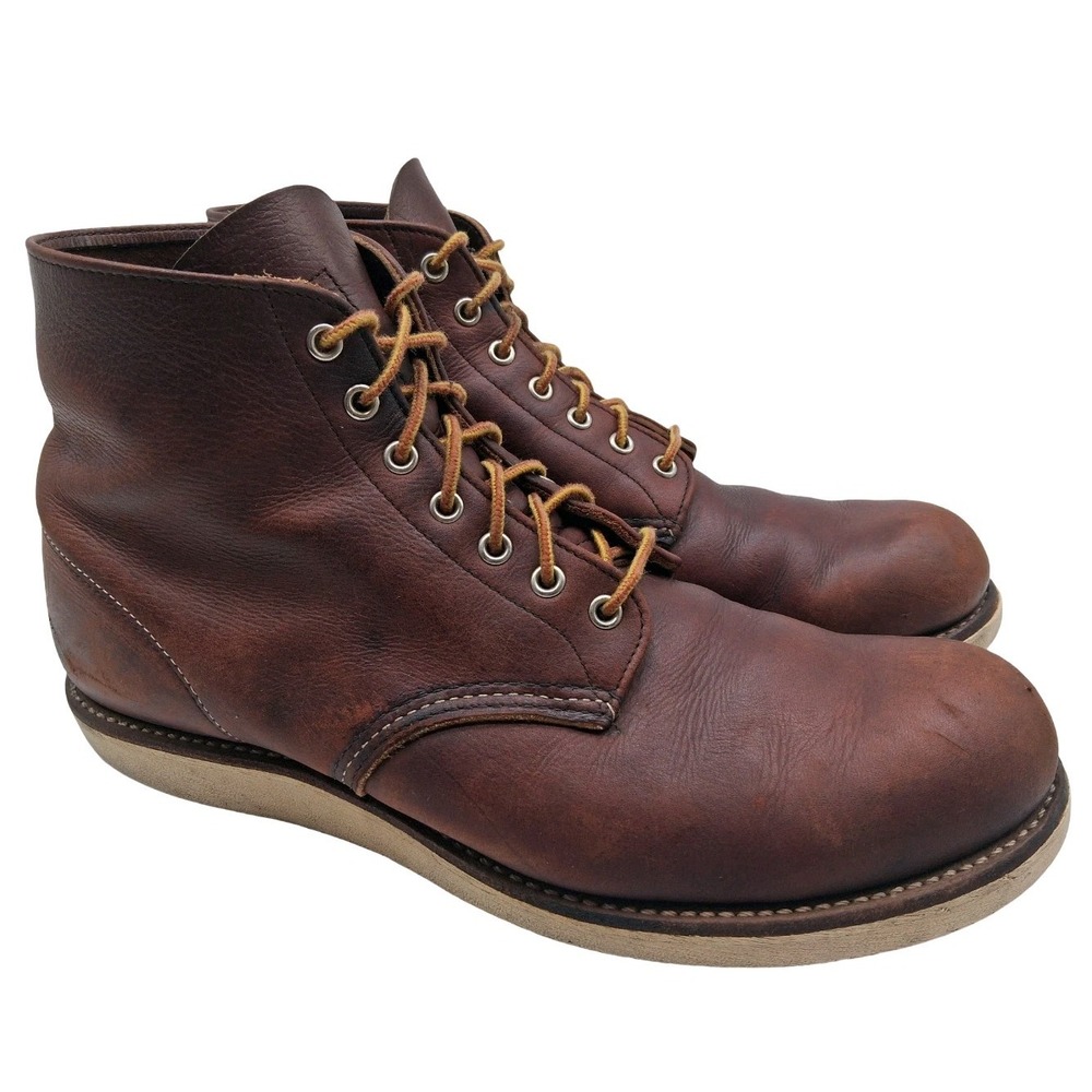 Red Wing Shoes 8196 Boots Mens Size 13 Brown Leather Chukka Ankle Work USA